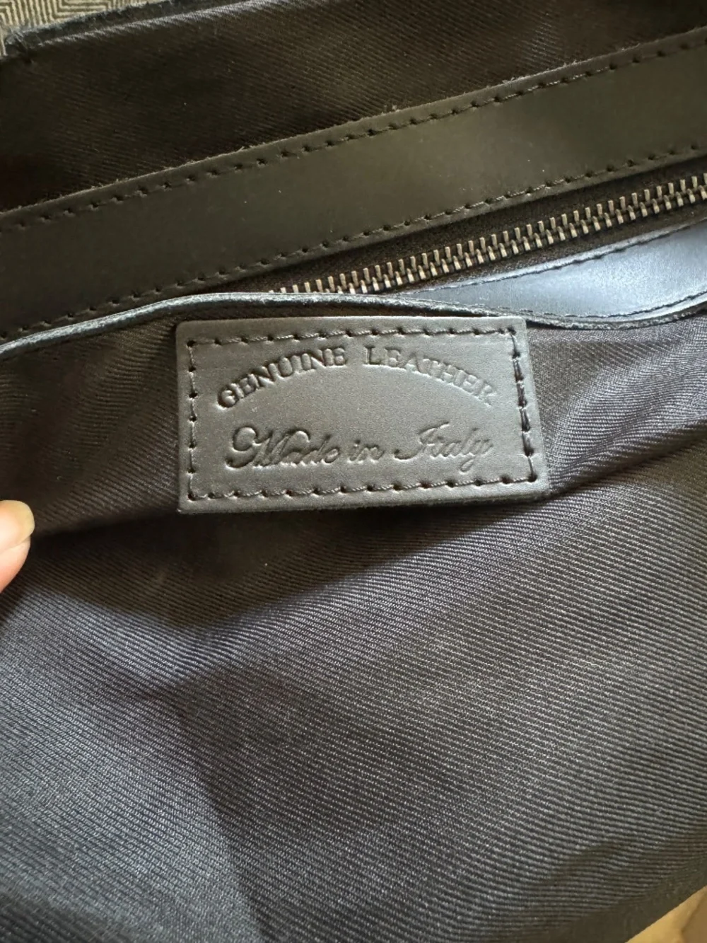 Modern Italian Leather Handbag